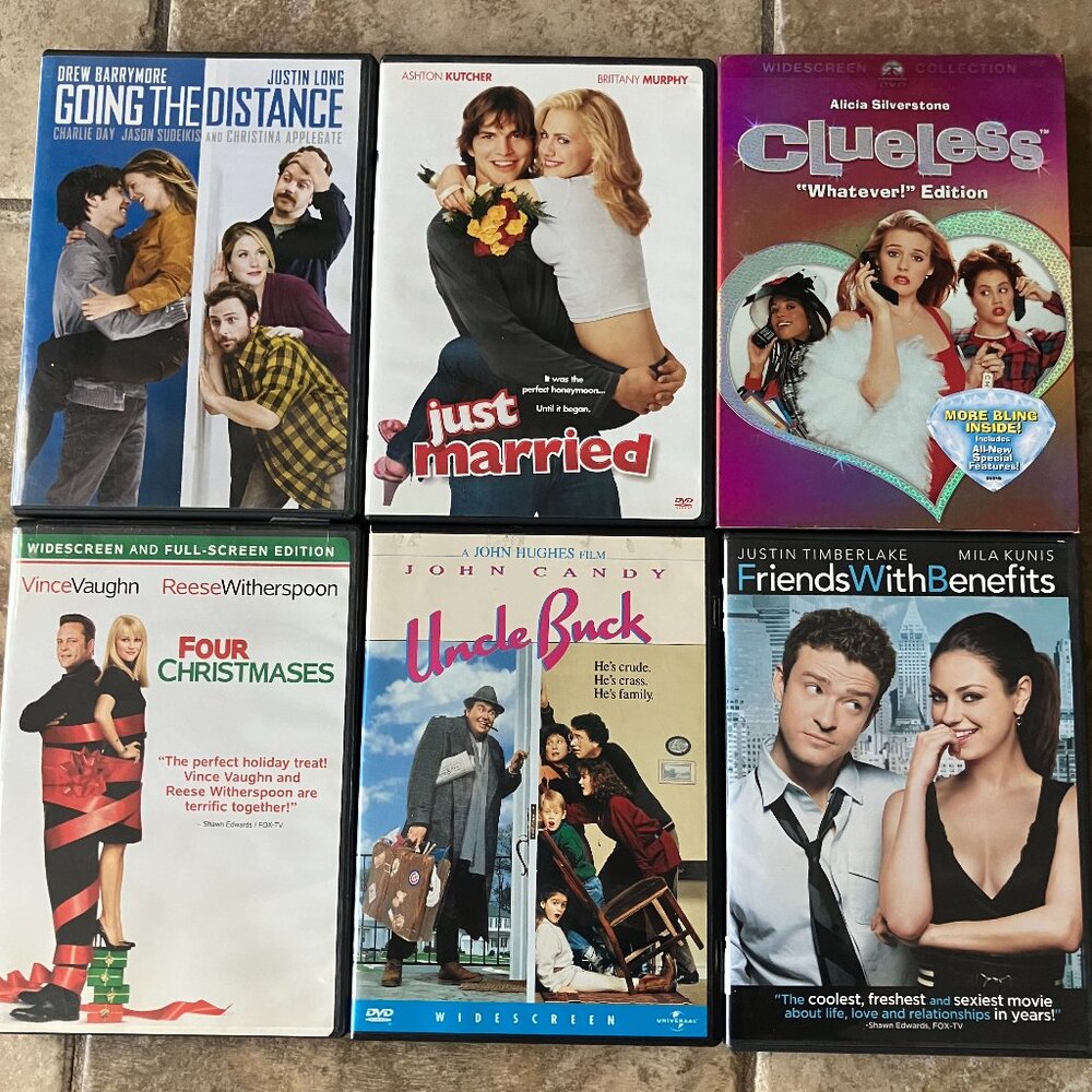 Lot Of 12 Preowned DVD';s